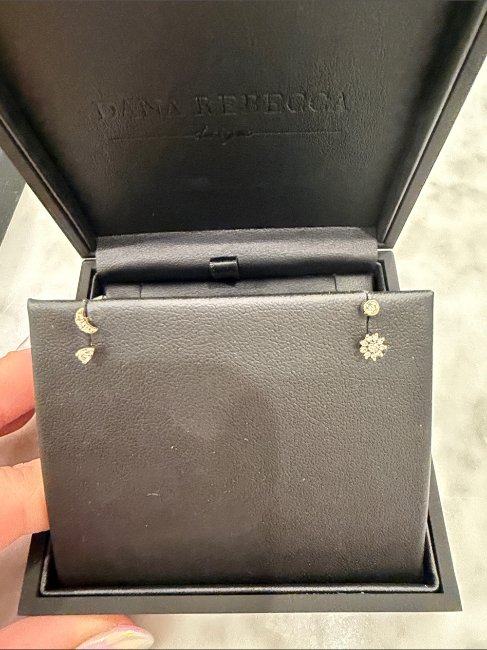Dana Rebecca Designs diamond studs! 14k